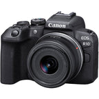 Canon EOS R10 Gehäuse und Canon RF-S 18-45mm f/4.5-6.3 IS STM