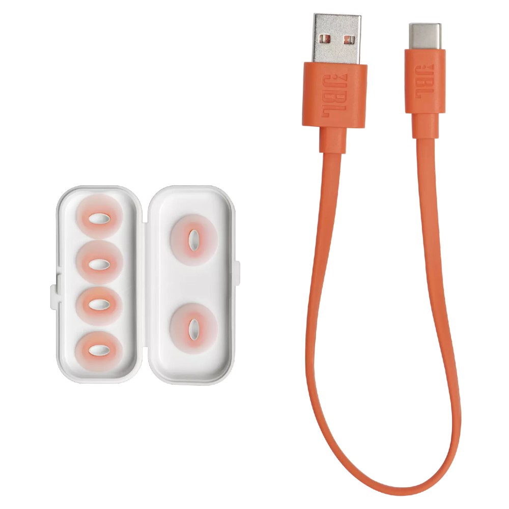JBL Tune Flex Weiß - Kabellose Ohrhörer mit Noise Cancelling