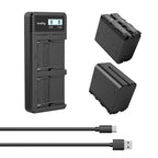 SmallRig NP-F970 Akku- und Ladegerät-Kit 3823