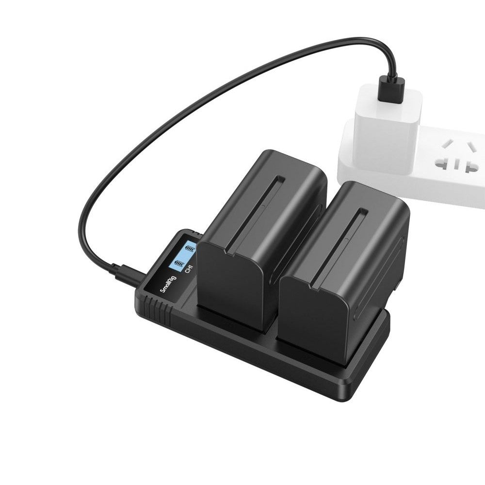 SmallRig NP-F970 Akku- und Ladegerät-Kit 3823