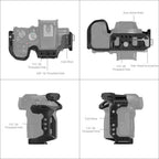 SmallRig “Black Mamba” Cage for Canon EOS R10 4004