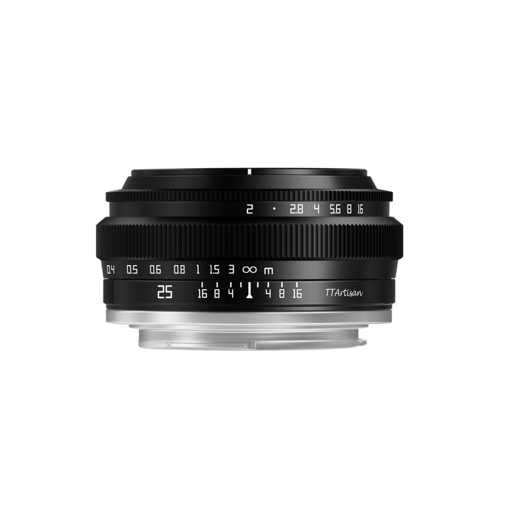 TTArtisan APS-C 25mm F/2 EOS-M mount Black