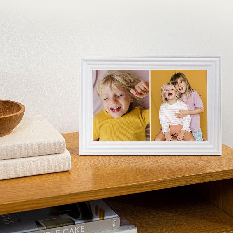 AURA Carver 10.1" (25,7 cm) sea salt WLAN digitale fotolijst