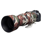 easyCover Objektiv Oak für Canon RF 100-500mm f/4.5-7.1L IS USM Green Tarnung