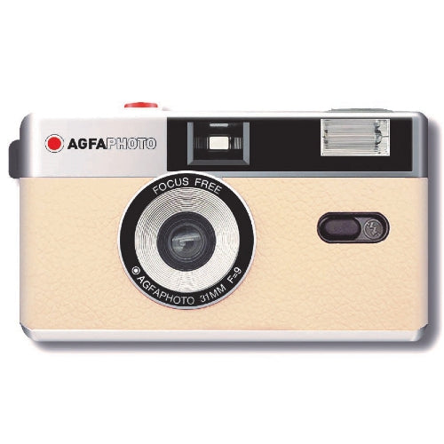 AgfaPhoto Reusable Photo Camera 35mm Sand Beige