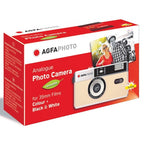 AgfaPhoto Reusable Photo Camera 35mm Sand Beige