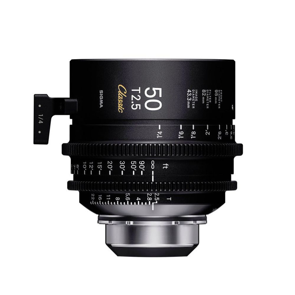 Sigma 50mm T2.5 FF Classic F/AP2 (Metrisch) PL Metrisch, i/Technology