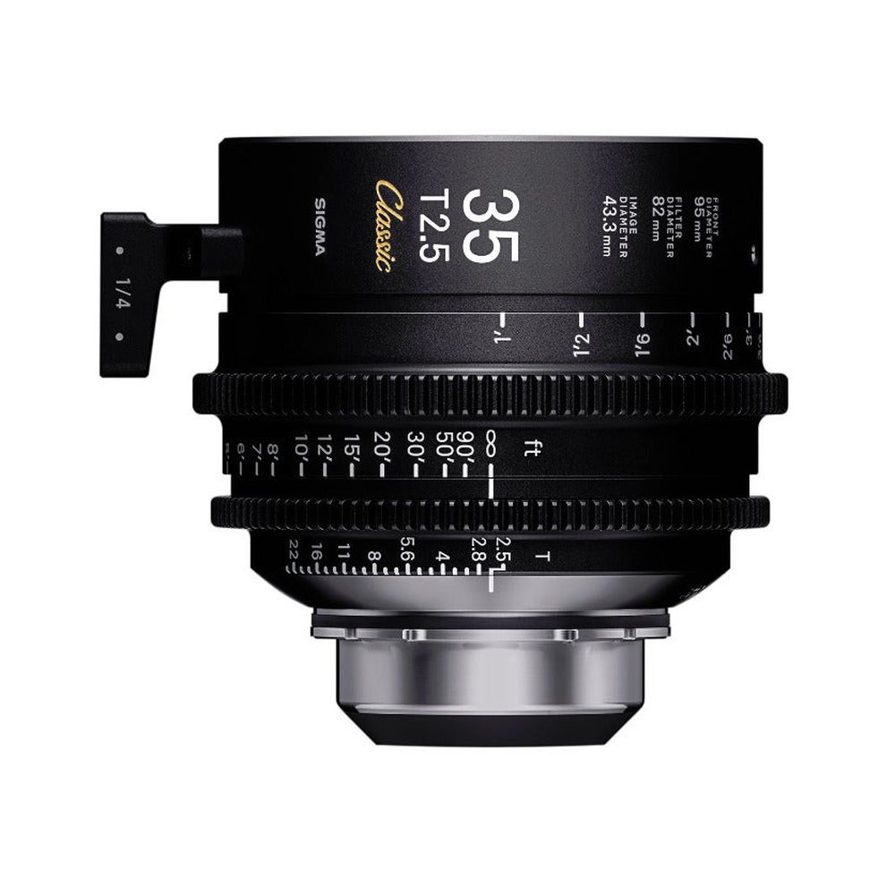 Sigma 35mm T2.5 FF Classic F/AP2 (Metrisch) PL Metrisch, i/Technology