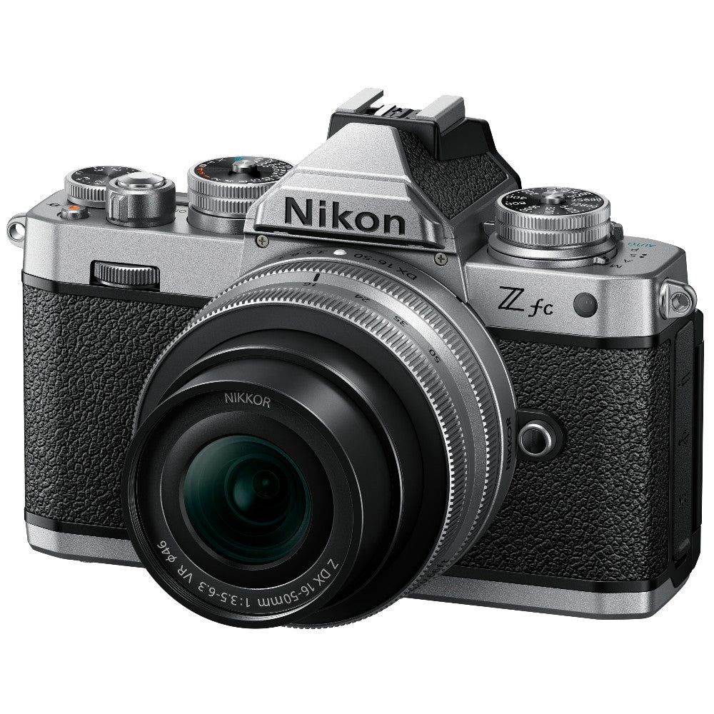Nikon Z fc + DX 16-50 Silber + DX 50-250