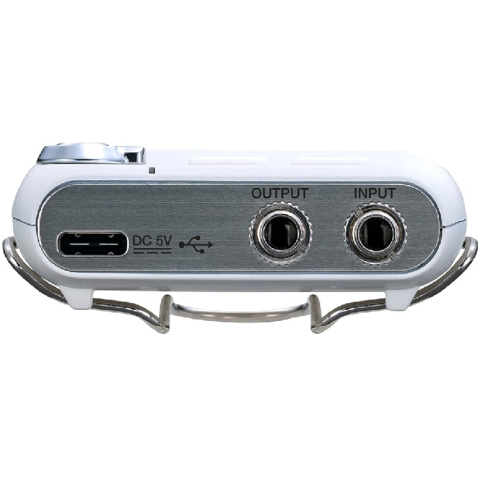 Zoom F2-BT Field Rekorder mit Bluetooth und Lavalier-Mikrofon weiß