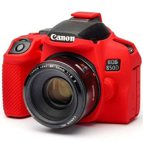 easyCover Gehäuse Cover für Canon 850D Red