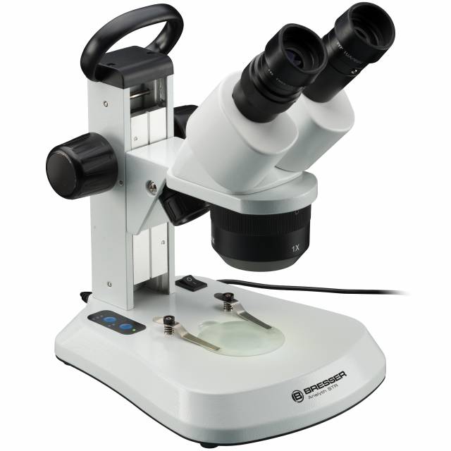 BRESSER Analyth STR 10x - 40x Stereomikroskop mit Auf- und Durchlicht