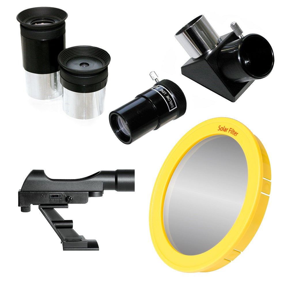 Bresser Arcturus 60/700 AZ Carbon Design -Lens Telescope with Smartphone Camera Adapter