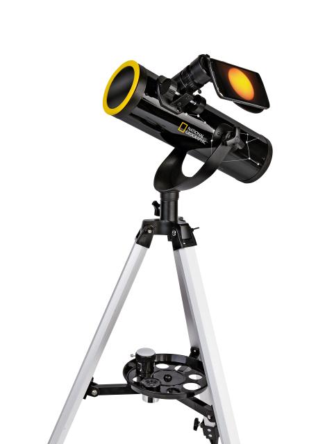 NATIONAL GEOGRAPHIC 76/350 Teleskop mit Sonnenfilter