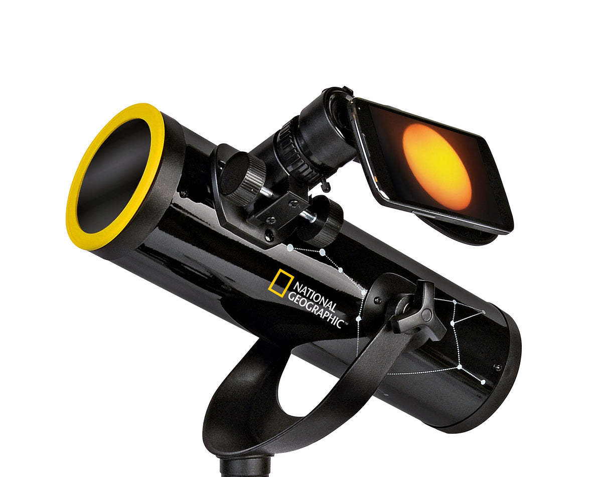 NATIONAL GEOGRAPHIC 76/350 Teleskop mit Sonnenfilter