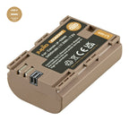 Jupio Canon LP-E6NH Ultra C 2400mAh battery with USB-C input