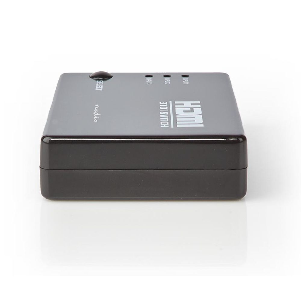 Nedis HDMI-Switch 3 Anschlüsse 3x HDMI-Eingang 1x HDMI-Ausgang