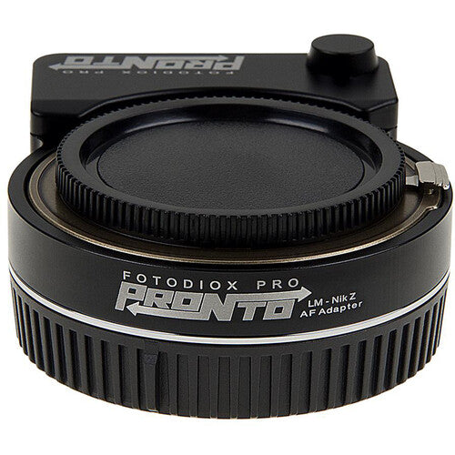 Fotodiox Pro PRONTO Autofokus Adapter Leica M-Mount auf Nikon Z-Mount spiegellose Kameras