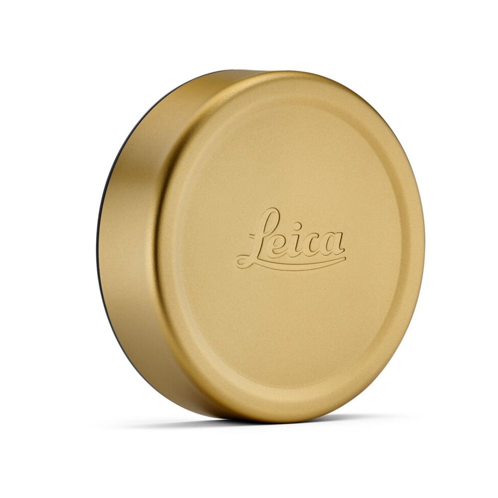 Leica 19661 Lens Cap Q, E49, Brass, Blast Finish