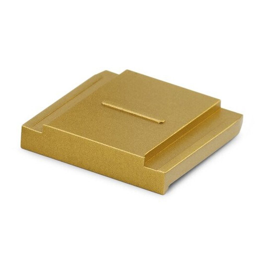 Leica 19656 Hotshoe Cover, Brass, Blast Finish