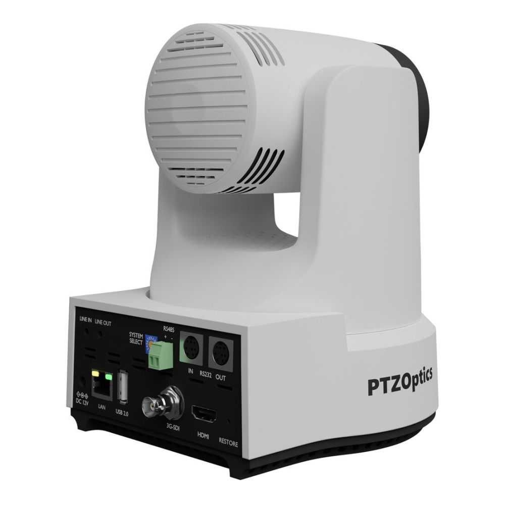 PTZOptics Link 4K, 12-fach optischer Zoom, weiß