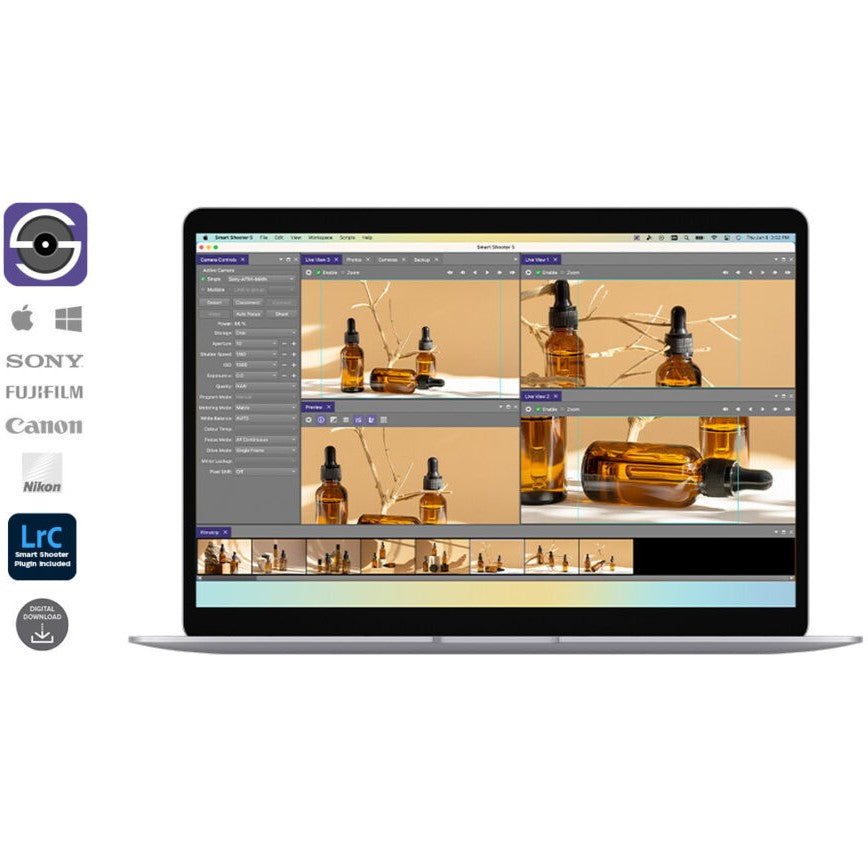 Smart Shooter 5 tethering software *digitale licentie*