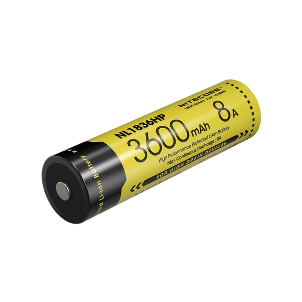 Nitecore NL1836HP Li-Ionen-Akku, 3,6 V, 3600 mAh