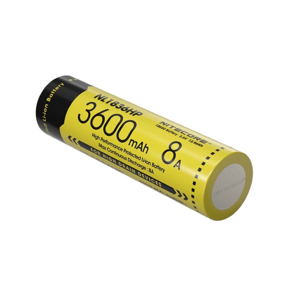 Nitecore NL1836HP Li-Ionen-Akku, 3,6 V, 3600 mAh