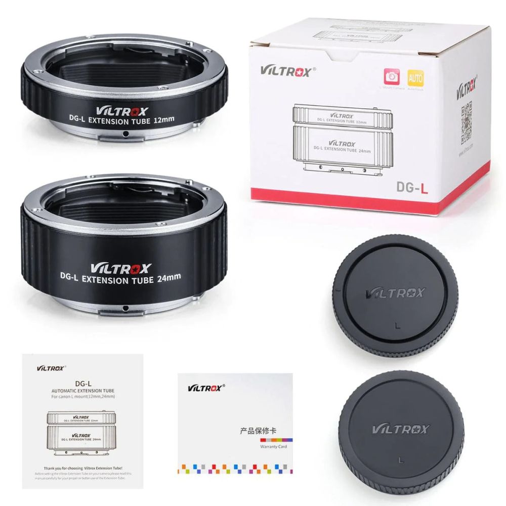 Viltrox L-mount Macro Extension Tube Ring (12mm/24mm)