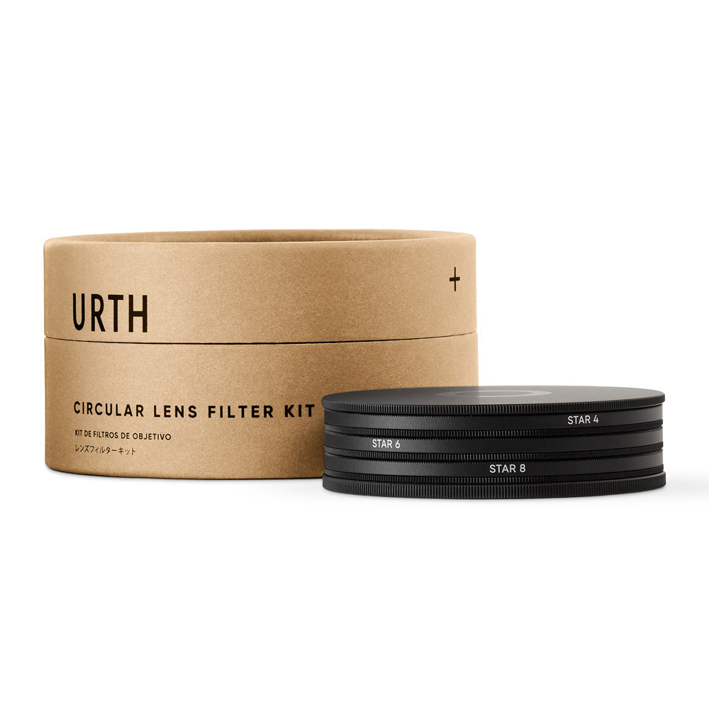 Urth 55mm Star 4 Punkt, 6 Punkt, 8 Punkt Objektivfilter Kit