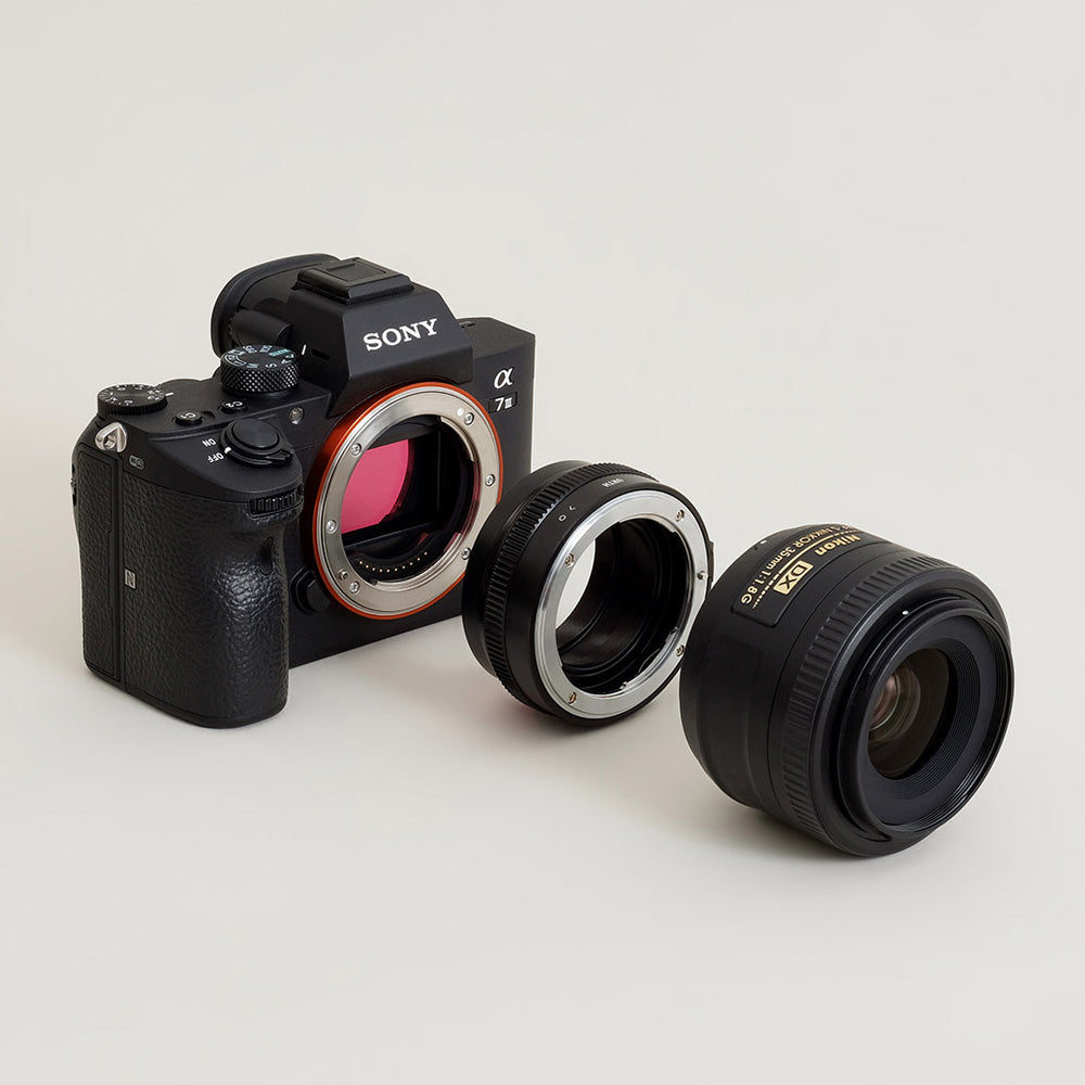 Urth Objektiv Mount Adapter: Kompatibel mit Nikon F (G Typ) Objektiv auf Sony E Kameragehäuse