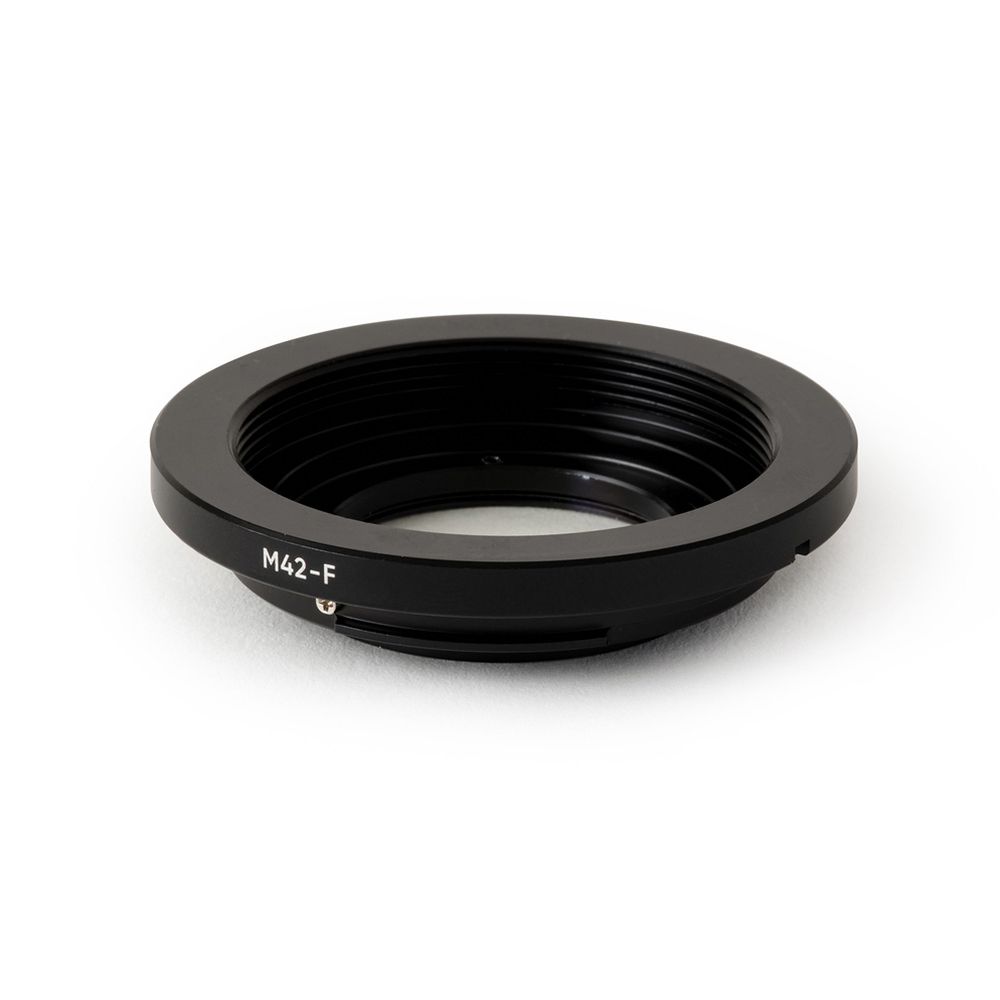 Urth Objektiv Mount Adapter: Kompatibel mit M42-Objektiv auf Nikon F-Kameragehäuse (mit optischem Glas)