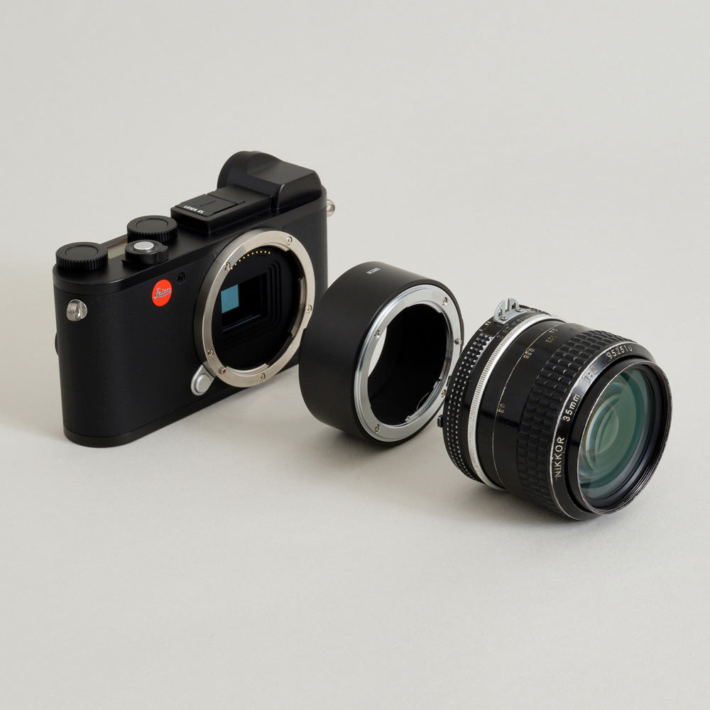 Urth Objektiv Mount Adapter: Kompatibel mit Nikon F Objektiv zu Leica L Kameragehäuse