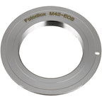 Fotodiox Pro Lens Mount adapter Compatible with M42 Typ 1 Screw Mount SLR Lens to Canon EOS (EF, EF-S) Mount SLR Camera Body