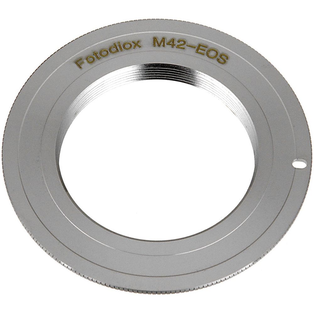 Fotodiox Pro Lens Mount adapter Compatible with M42 Typ 1 Screw Mount SLR Lens to Canon EOS (EF, EF-S) Mount SLR Camera Body