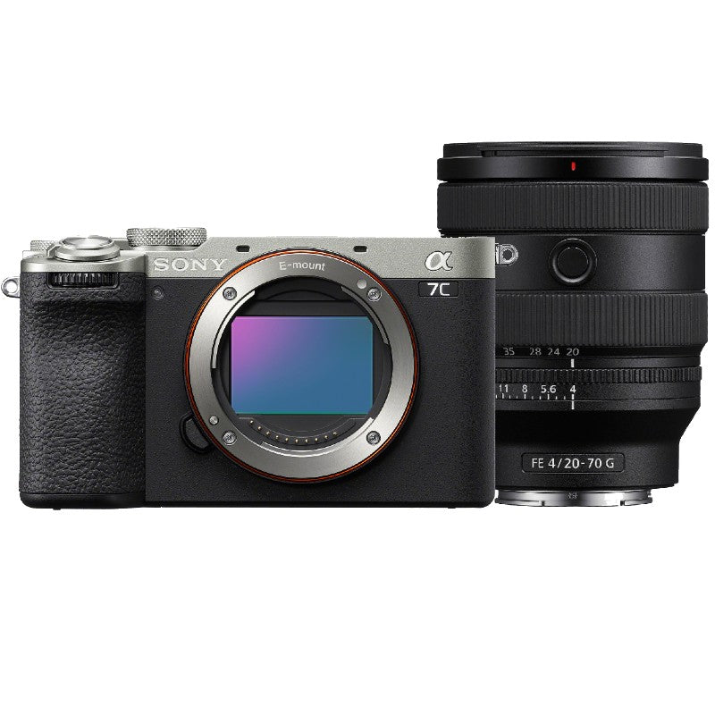 Sony A7C II silver + 20-70mm f/4.0 G
