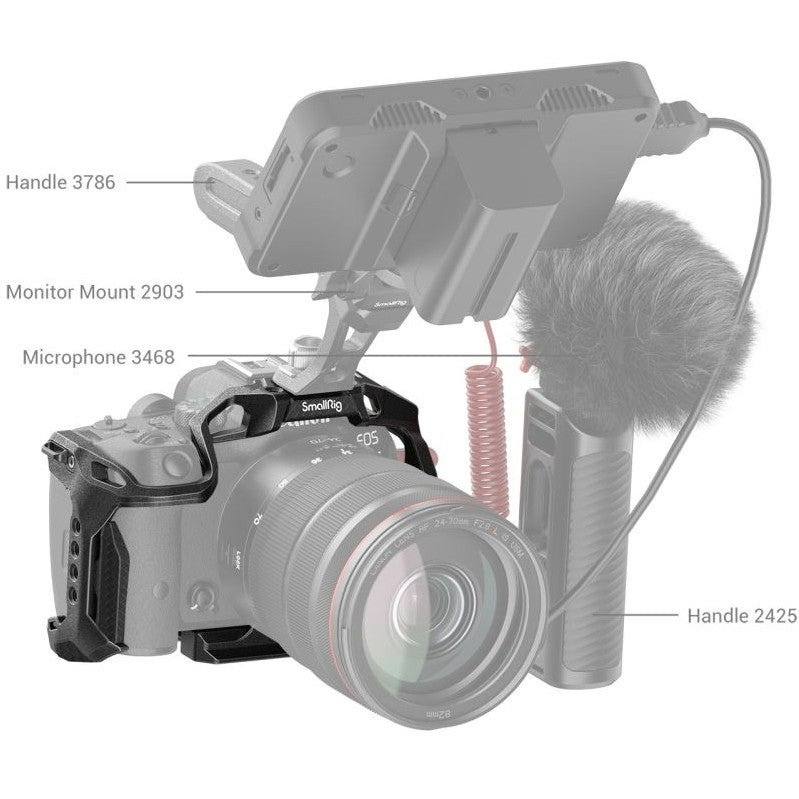 SmallRig 4003B “Black Mamba” Cage für Canon EOS R7