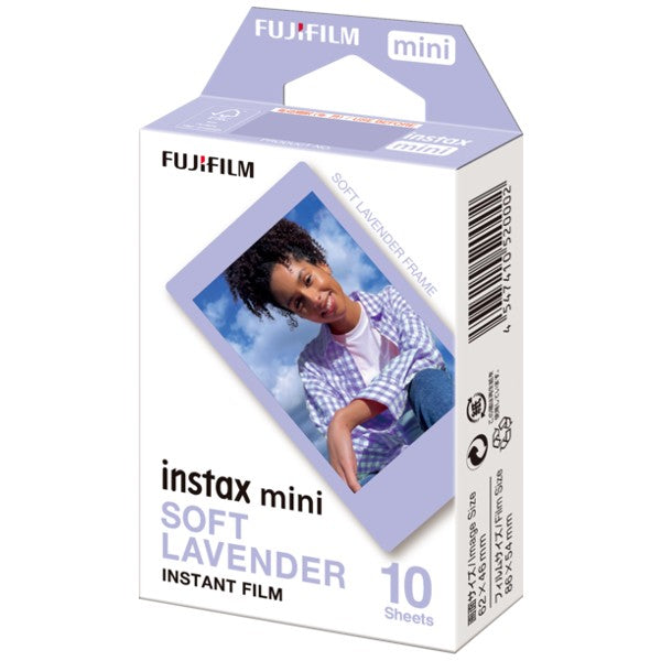 Fujifilm Instax Mini Film, Soft Lavender 1x10