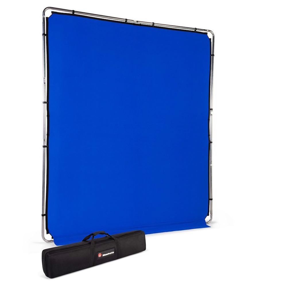 Manfrotto EzyFrame Hintergrund 2 x 2,3m Chroma Key blau