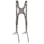 Das Hantler Dual-Kamerageschirr Stone Gray / Altsilber, Regular