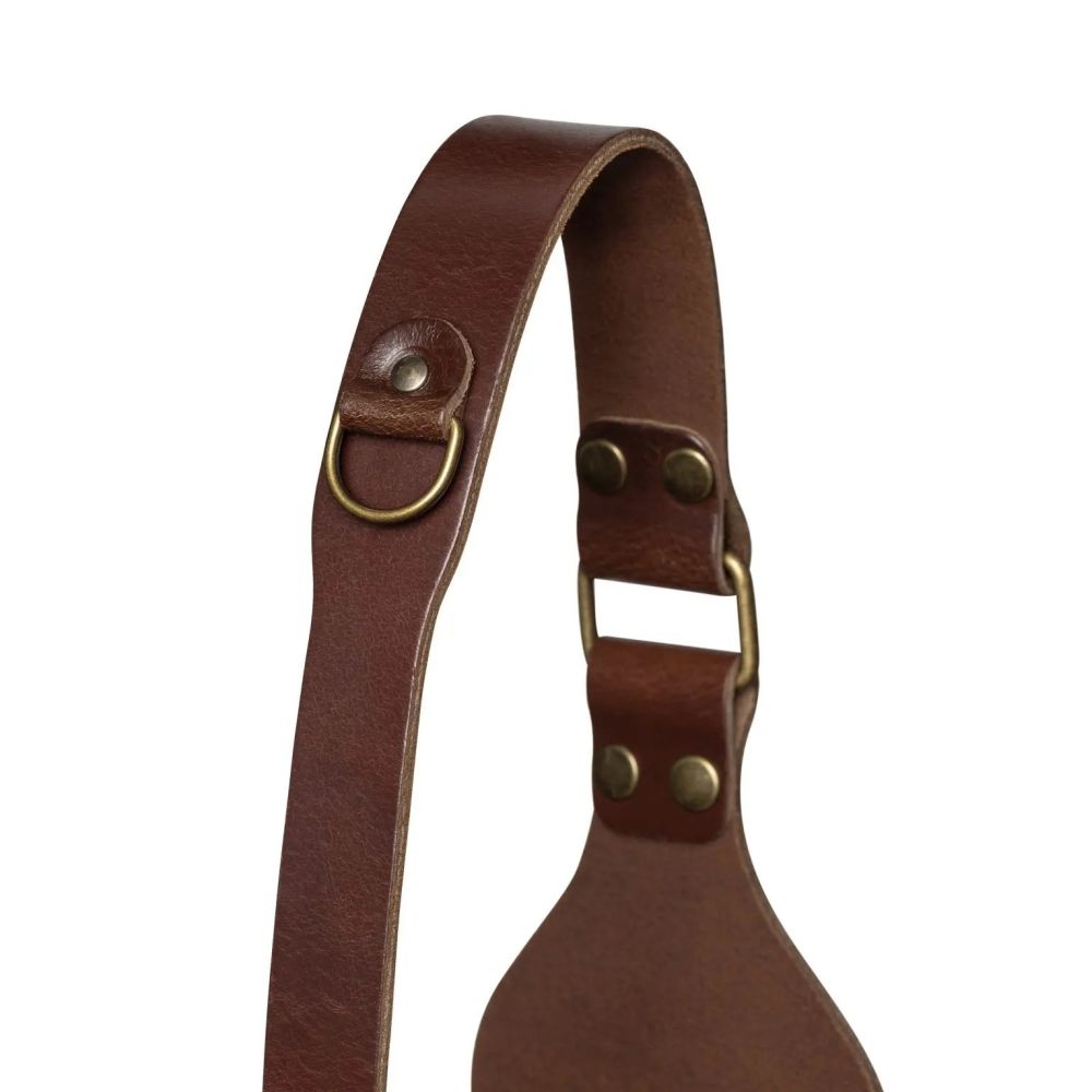 The Hantler Camera Shoulder strap Brandy / Brass, Regular