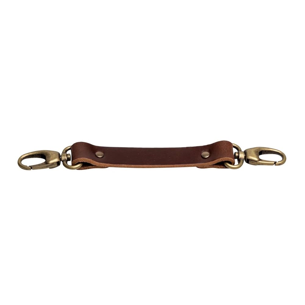 Der Hantler Brustgurt Brandy / Messing, 22cm