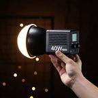 Ulanzi LT028 40W COB Studio LED Lampe Bi-colour mit Batteriepack