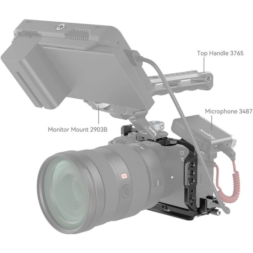 SmallRig 4422 Käfig-Kit für Sony Alpha 7C II / 7CR