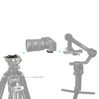 SmallRig 4234 Arca-Swiss / Manfrotto kompatibles Montageplatten-Kit