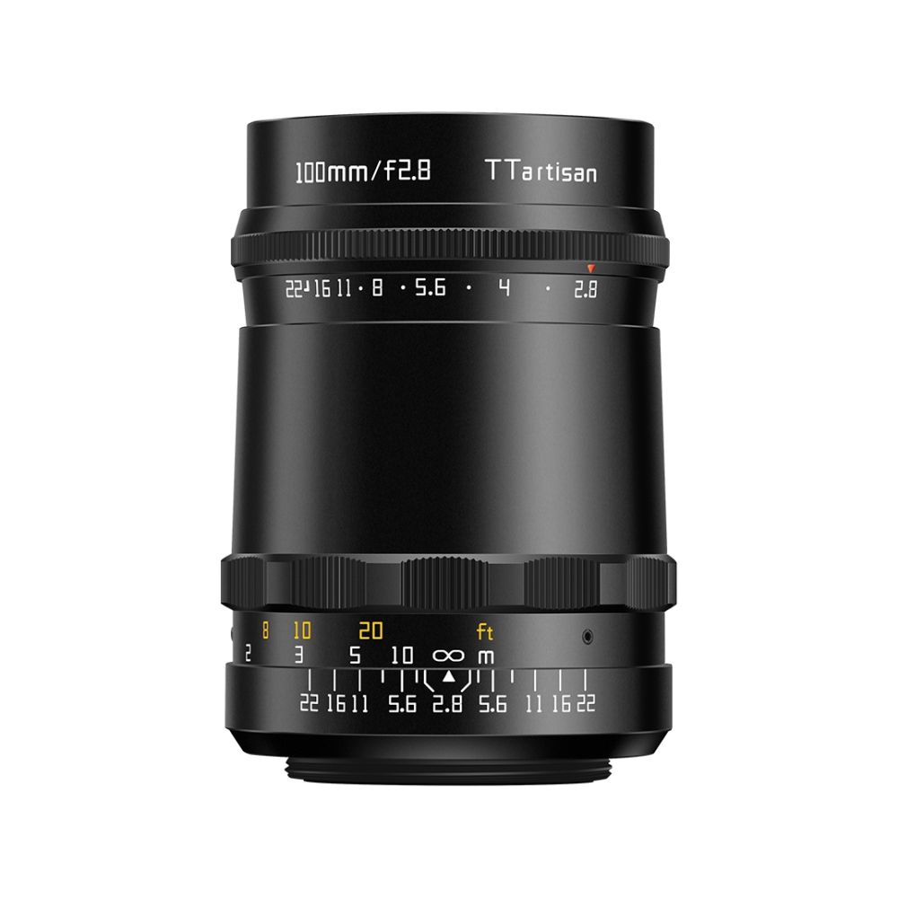 TTArtisan 100mm f/2.8 bubble bokeh Leica M Black