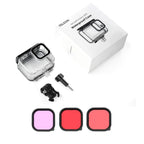 Telesin Waterproof case + dive filter set for GoPro 9/10/11/12