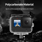 Telesin Waterproof case + dive filter set for GoPro 9/10/11/12