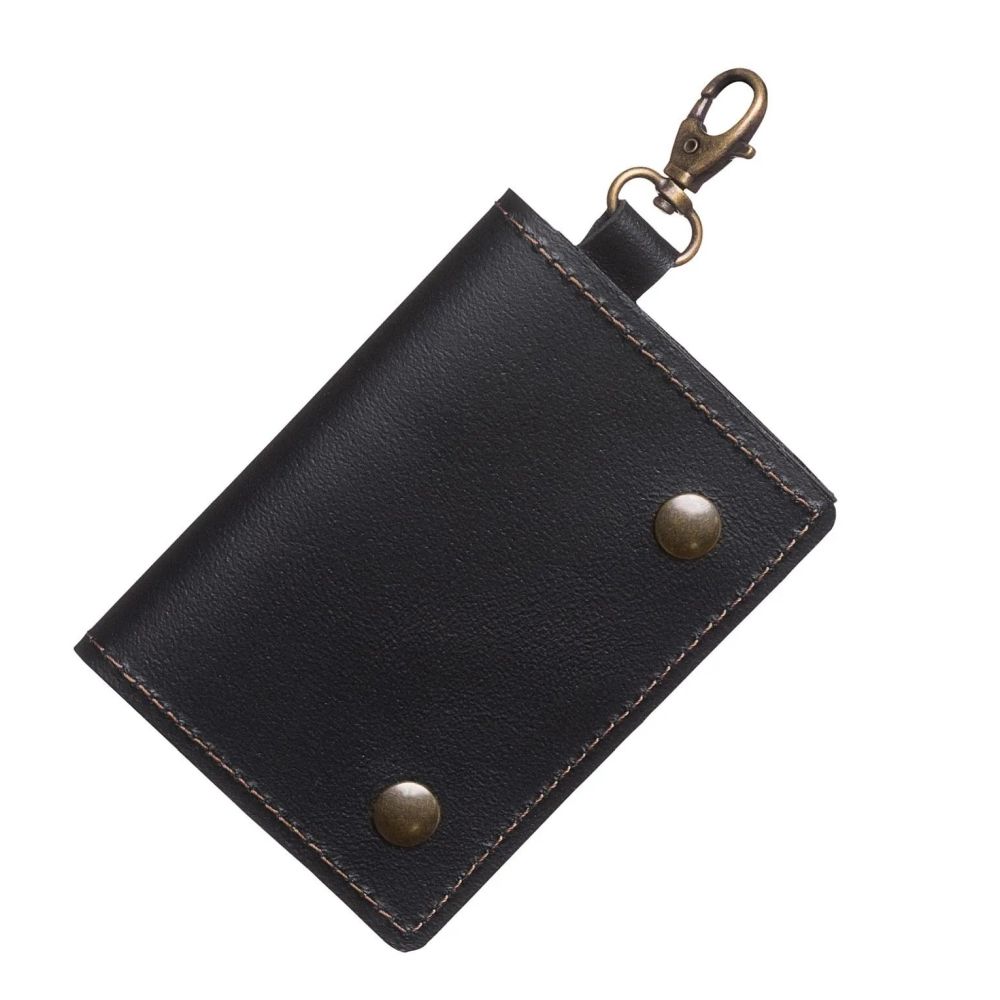 The Hantler Memory card holder Black / Brass, 3x SD + 2x CF