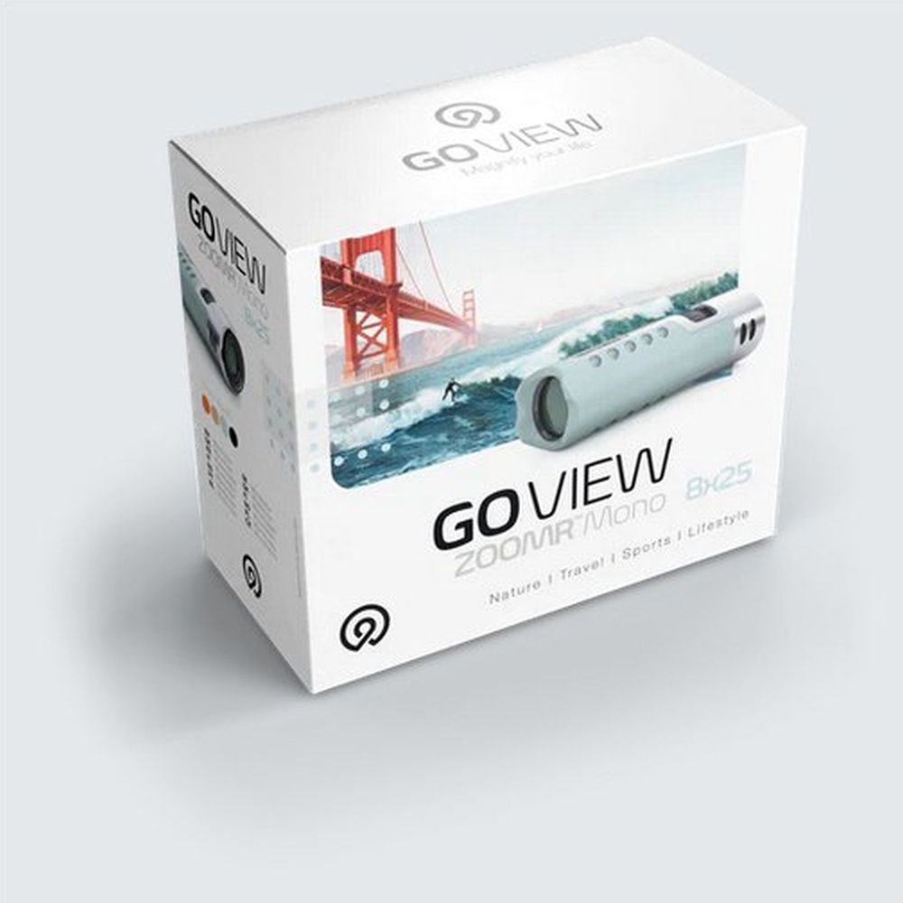 GoView ZOOMR Mono 8x25 HD Miami Blau